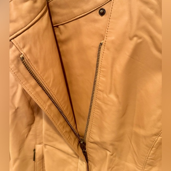 NWT J. McLaughlin Robario Lamb Napa Leather Jacket - Picture 9 of 11